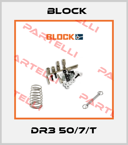 DR3 50/7/T Block