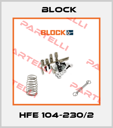 HFE 104-230/2 Block
