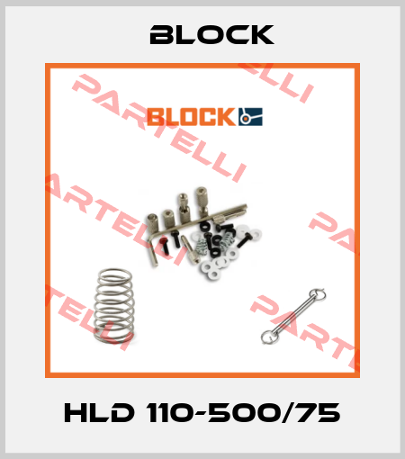 HLD 110-500/75 Block