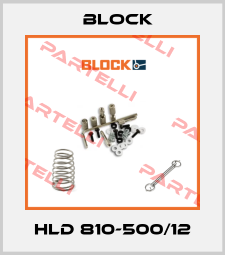 HLD 810-500/12 Block
