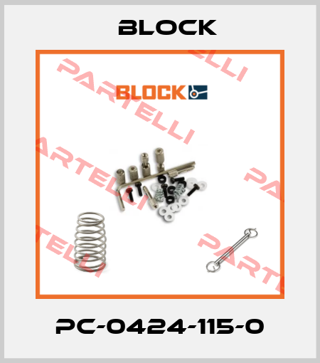 PC-0424-115-0 Block