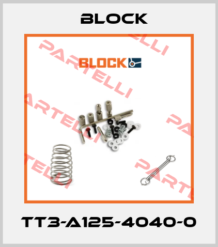 TT3-A125-4040-0 Block