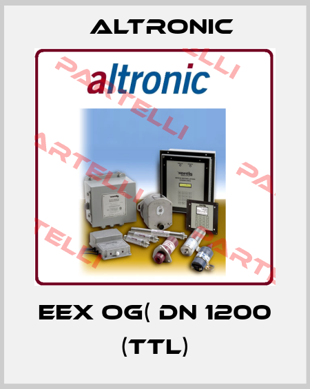 EEX OG( DN 1200 (TTL) Altronic