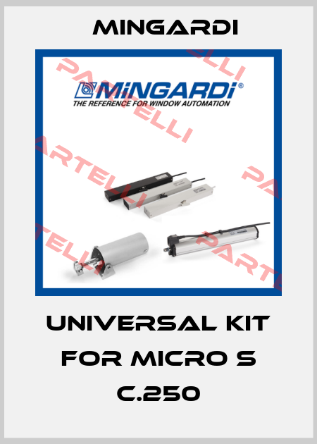 UNIVERSAL KIT FOR Micro S C.250 Mingardi