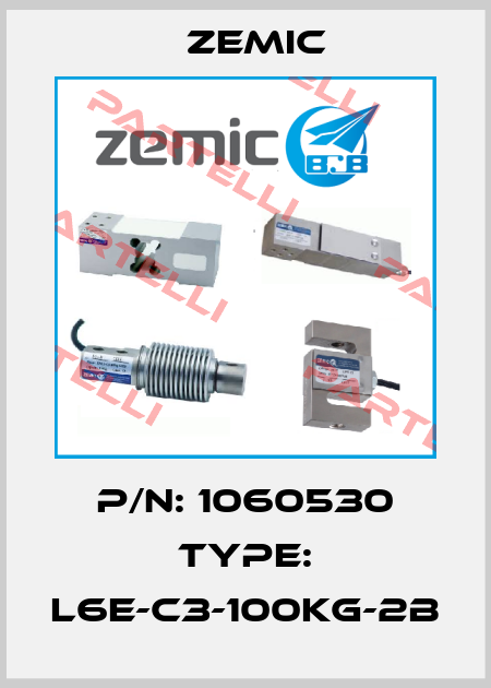P/N: 1060530 Type: L6E-C3-100KG-2B ZEMIC
