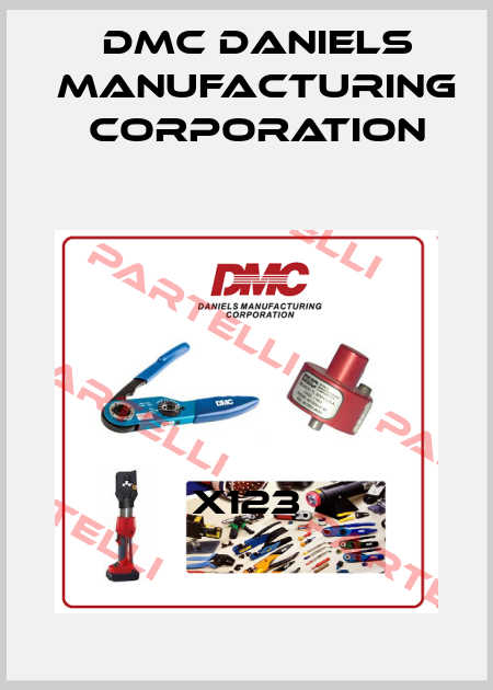 X123 Dmc Daniels Manufacturing Corporation