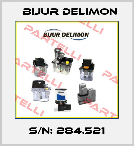 S/N: 284.521 Bijur Delimon