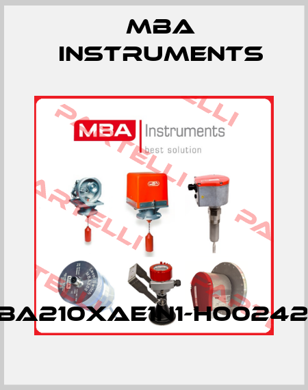 MBA210XAE1N1-H00242-B MBA Instruments