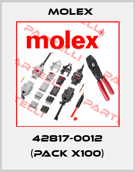 42817-0012 (pack x100) Molex