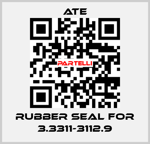 rubber seal for 3.3311-3112.9 Ate