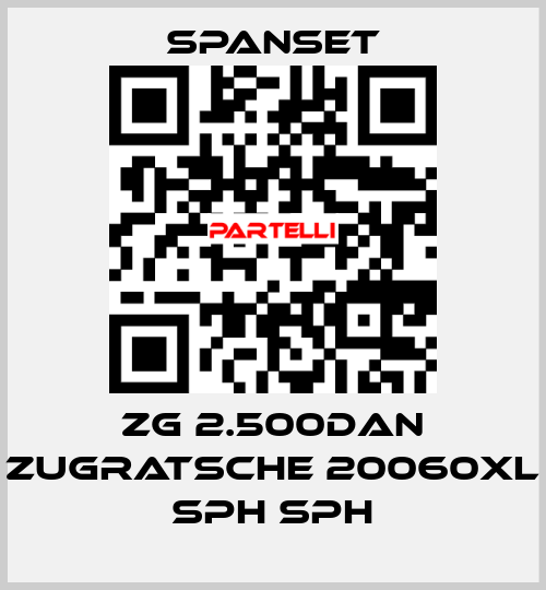 ZG 2.500daN Zugratsche 20060XL SPH SPH SpanSet