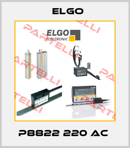 P8822 220 AC  Elgo