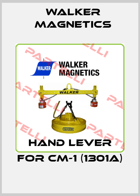 Hand lever for CM-1 (1301A) Walker Magnetics