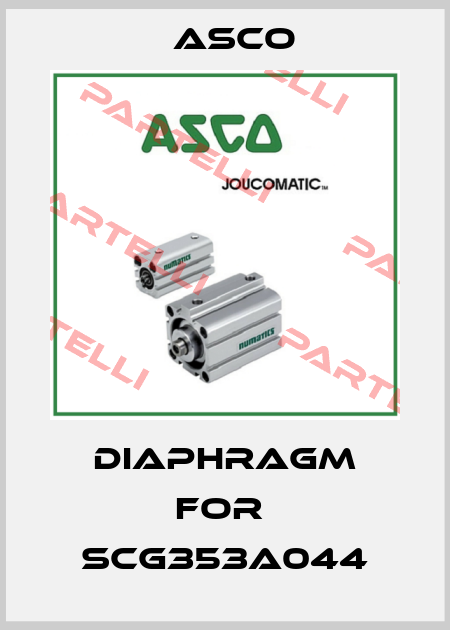 diaphragm for  SCG353A044 Asco