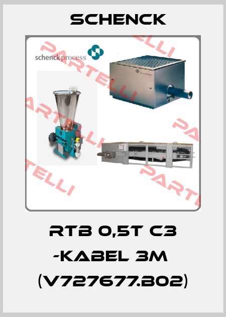 RTB 0,5t C3 -Kabel 3m  (V727677.B02) Schenck