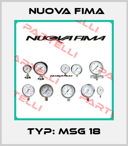 Typ: MSG 18 Nuova Fima