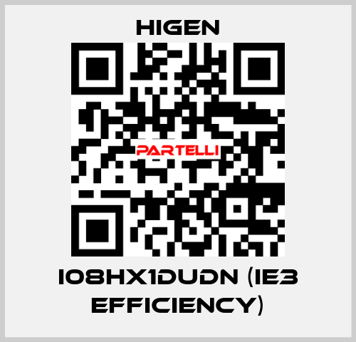 I08HX1DUDN (IE3 efficiency) Higen