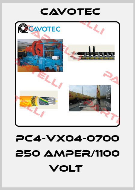 PC4-VX04-0700 250 AMPER/1100 VOLT  Cavotec