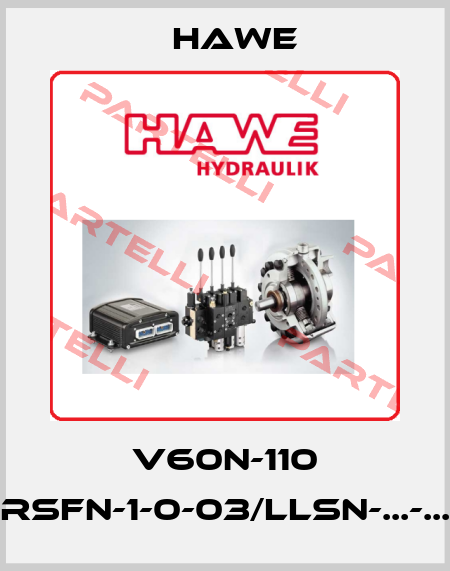 V60N-110 RSFN-1-0-03/LLSN-...-... Hawe