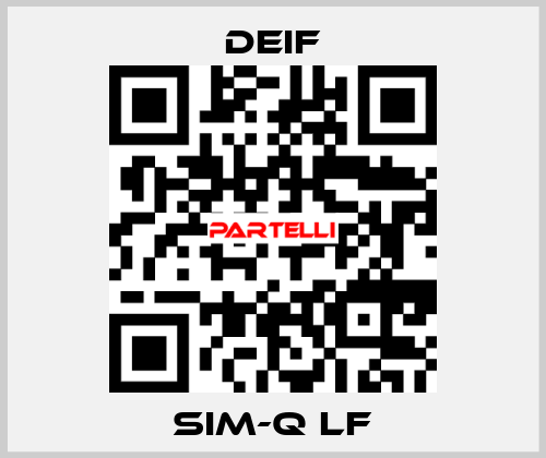 SIM-Q LF Deif