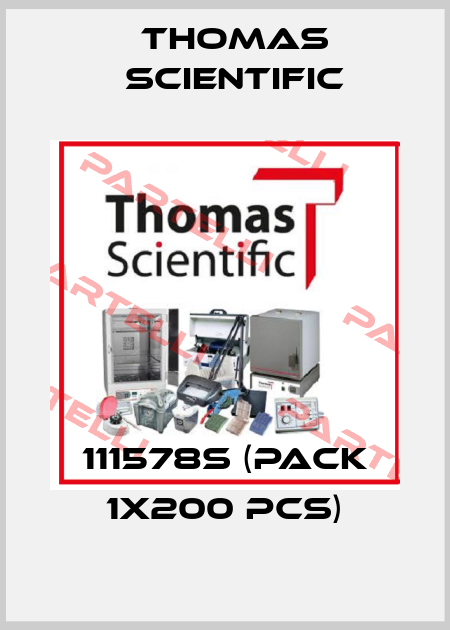 111578S (pack 1x200 pcs) Thomas Scientific