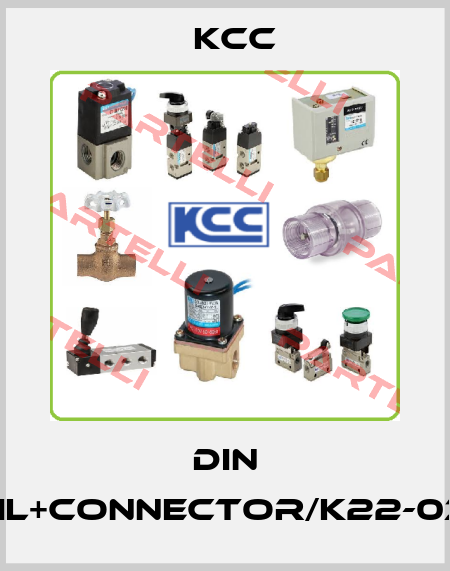 DIN COIL+CONNECTOR/K22-03-D KCC