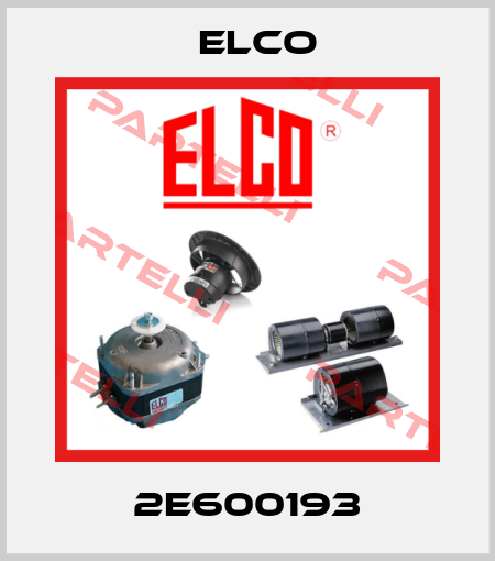 2E600193 Elco