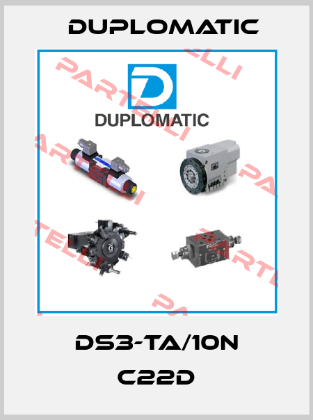 DS3-TA/10N C22D Duplomatic