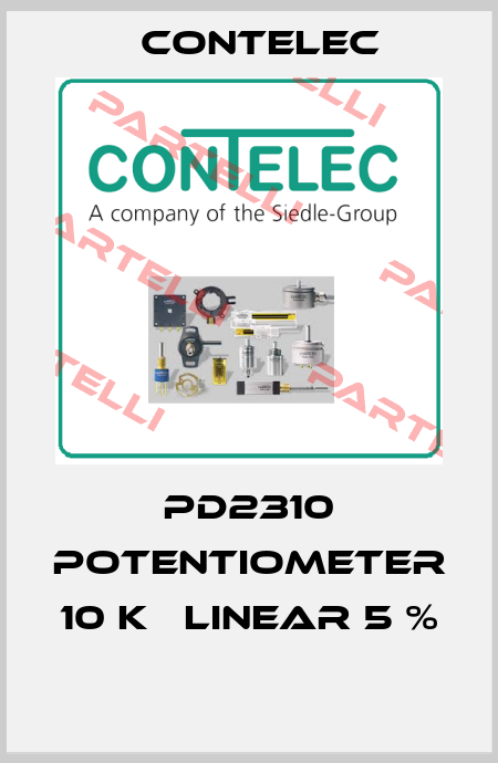 PD2310 POTENTIOMETER 10 KΩ LINEAR 5 %  Contelec