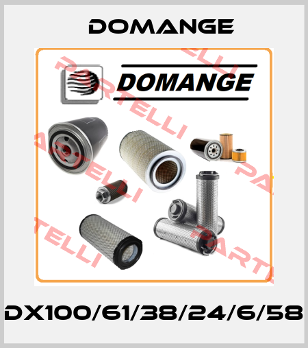 DX100/61/38/24/6/58 Domange