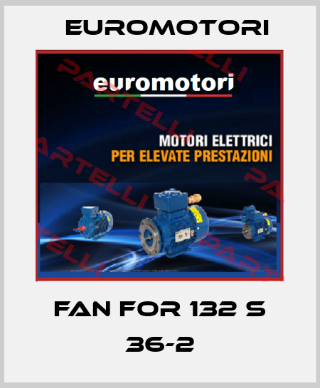 Fan for 132 S 36-2 Euromotori