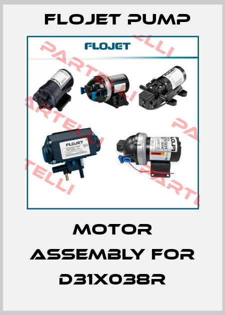 Motor assembly for D31X038R Flojet Pump