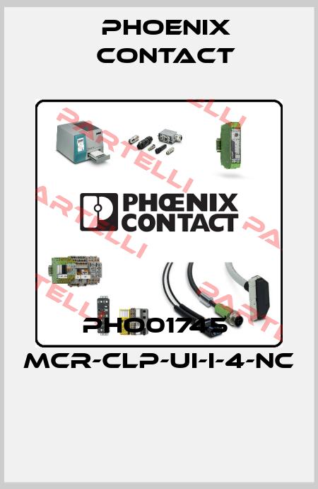 PHO01745  MCR-CLP-UI-I-4-NC  Phoenix Contact