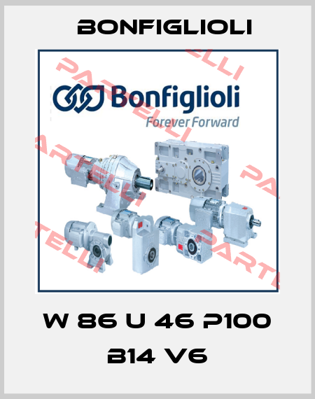 W 86 U 46 P100 B14 V6 Bonfiglioli