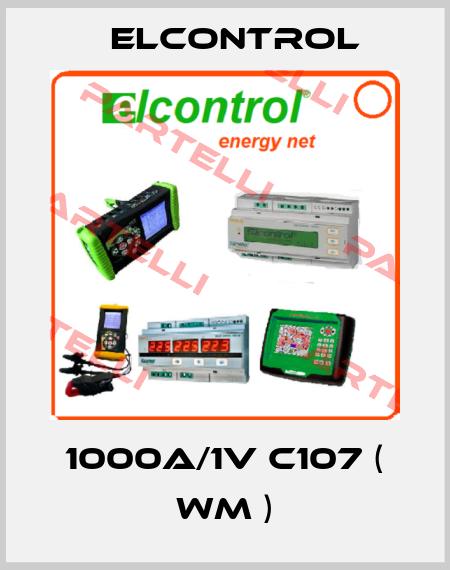 1000A/1V C107 ( WM ) ELCONTROL