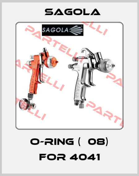 O-RING (№08) For 4041 Sagola