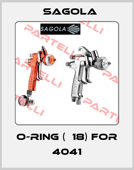 O-RING (№18) For 4041 Sagola