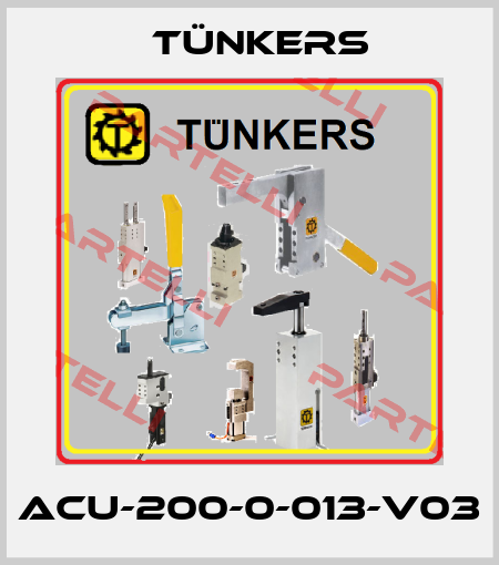 ACU-200-0-013-V03 Tünkers