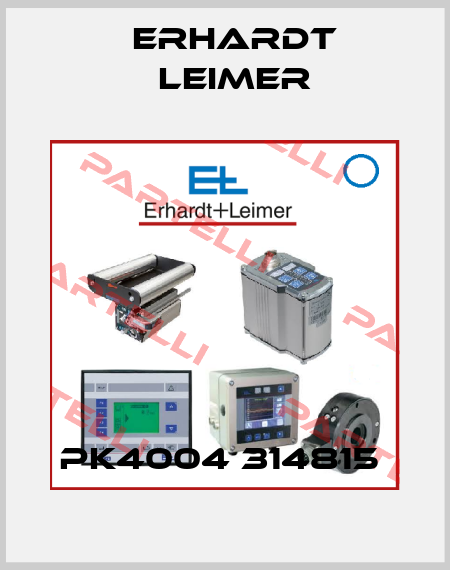 PK4004 314815  Erhardt Leimer