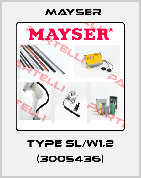 Type SL/W1,2 (3005436) Mayser