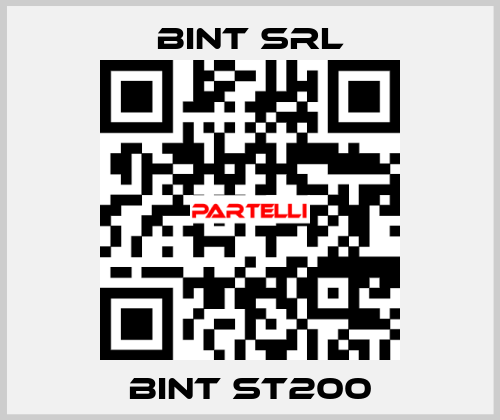 BINT ST200 BINT SRL
