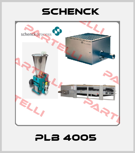 PLB 4005  Schenck