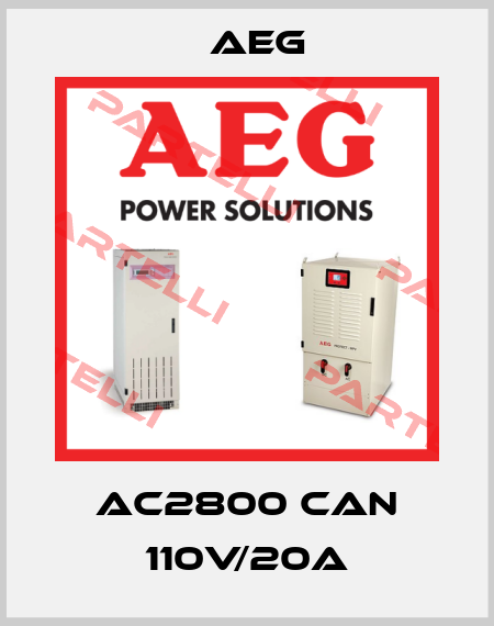 AC2800 CAN 110V/20A AEG