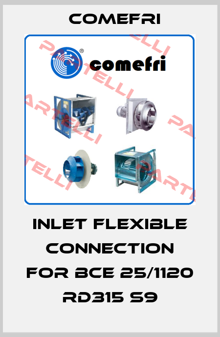 Inlet flexible connection for BCE 25/1120 RD315 S9 Comefri