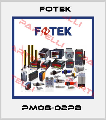 PM08-02PB  Fotek