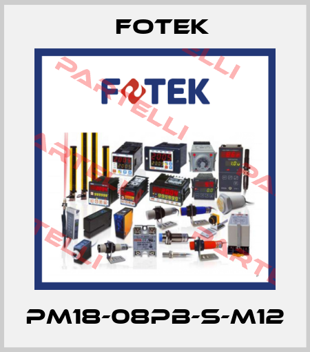 PM18-08PB-S-M12 Fotek
