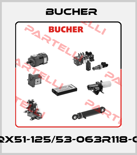 QX51-125/53-063R118-O Bucher