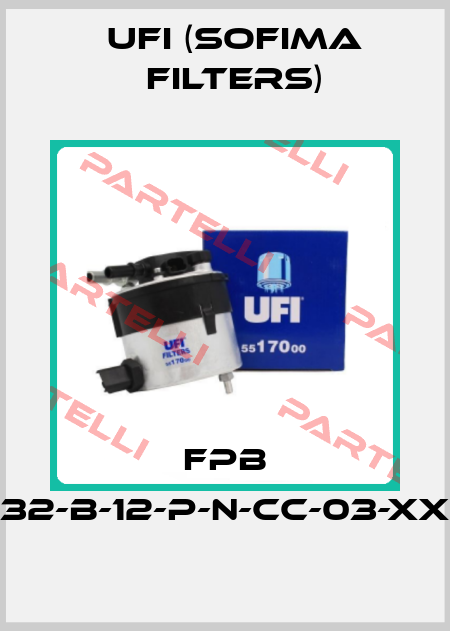 FPB 32-B-12-P-N-CC-03-XX Ufi (SOFIMA FILTERS)