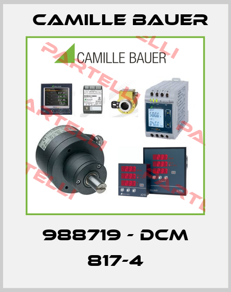 988719 - DCM 817-4 Camille Bauer