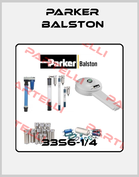 33S6-1/4 Parker Balston